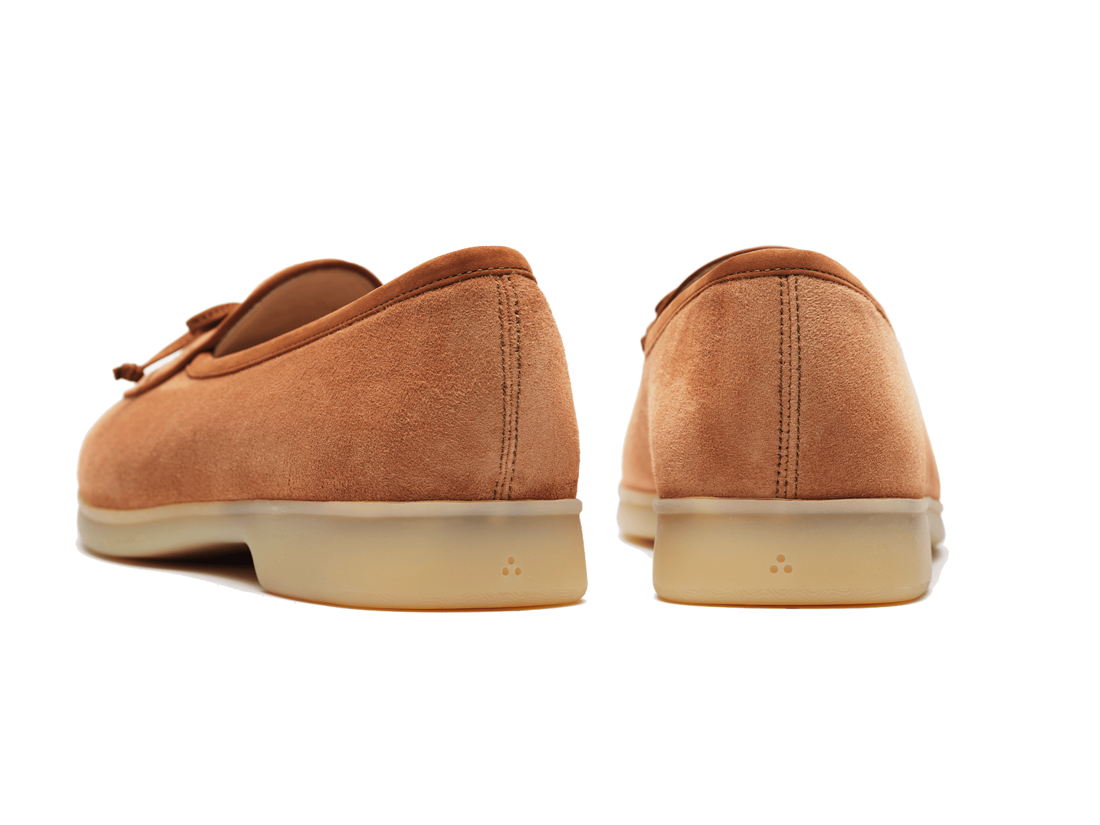Stride String Loafers in Casaque Suede Natural Sole