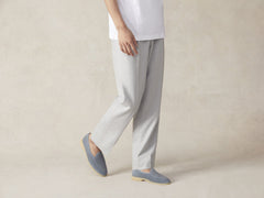 Stride Loafers in Thunder Blue Glove Suede Natural Sole
