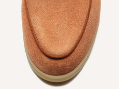 Stride Loafers in Casaque Glove Suede Natural Sole