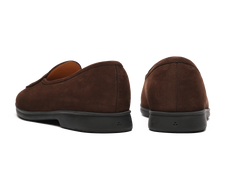Stride Loafers in Ebony Brown Shield Nubuck