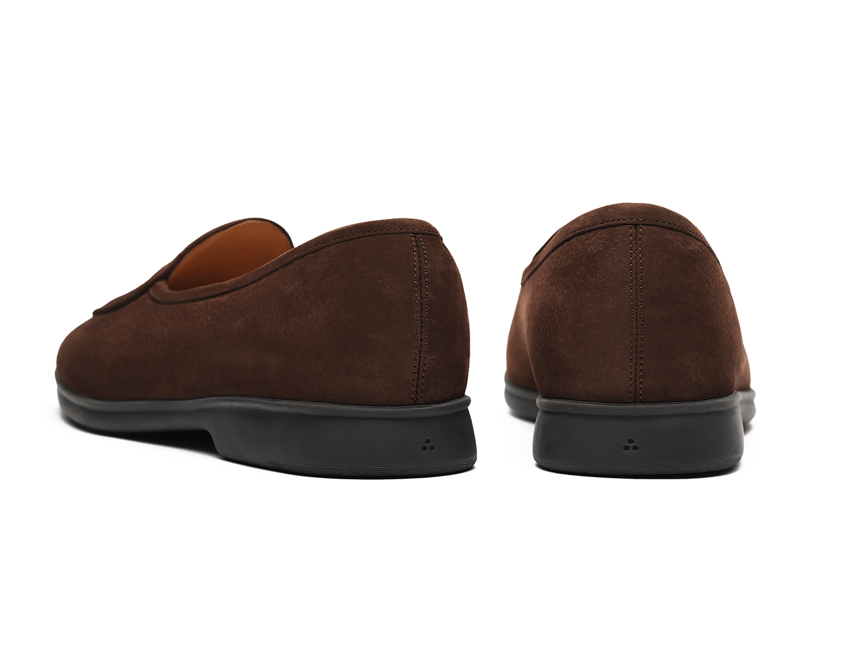 Stride Loafers in Ebony Brown Shield Nubuck