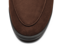Stride Loafers in Ebony Brown Shield Nubuck