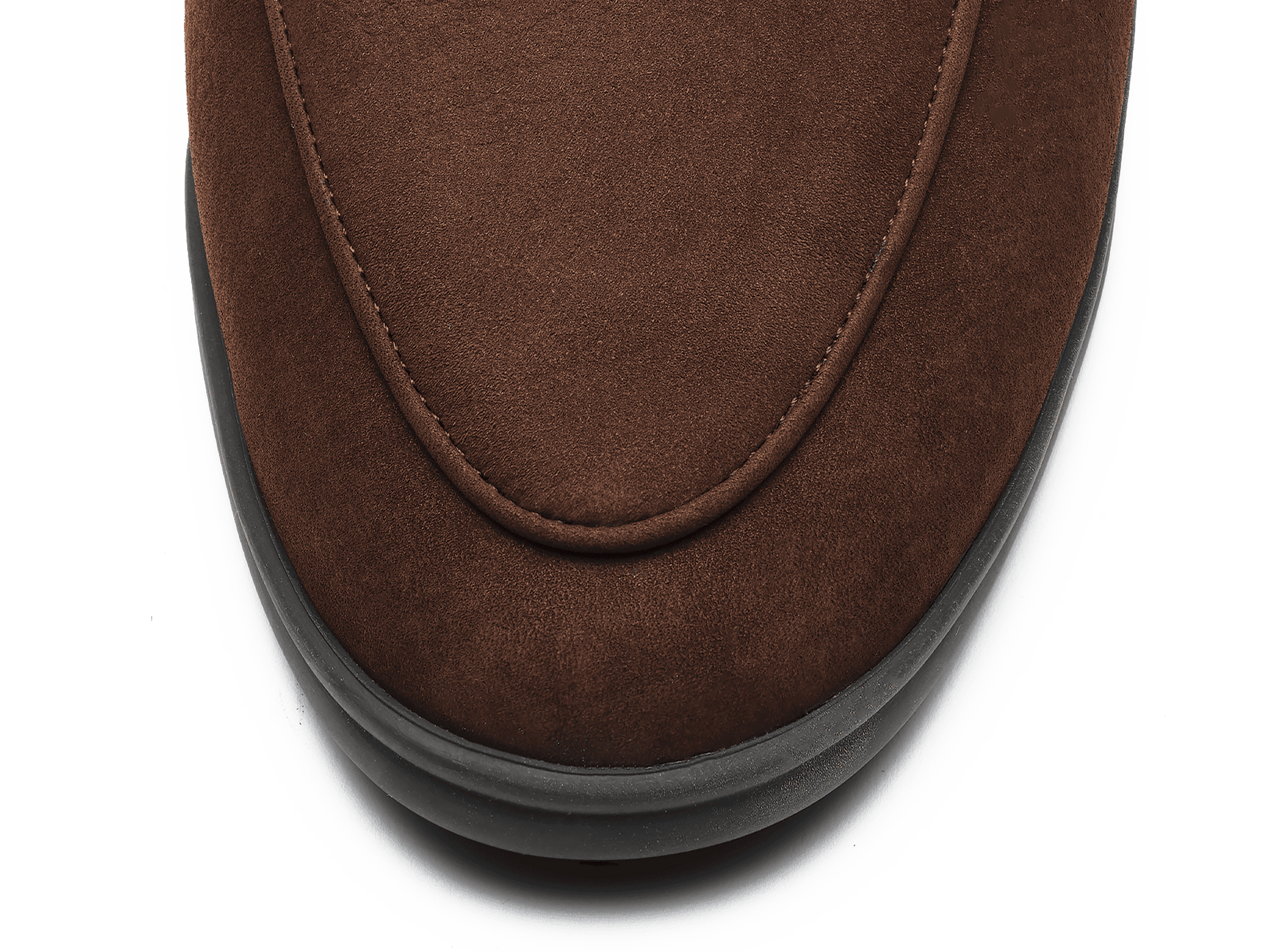 Stride Loafers in Ebony Brown Shield Nubuck