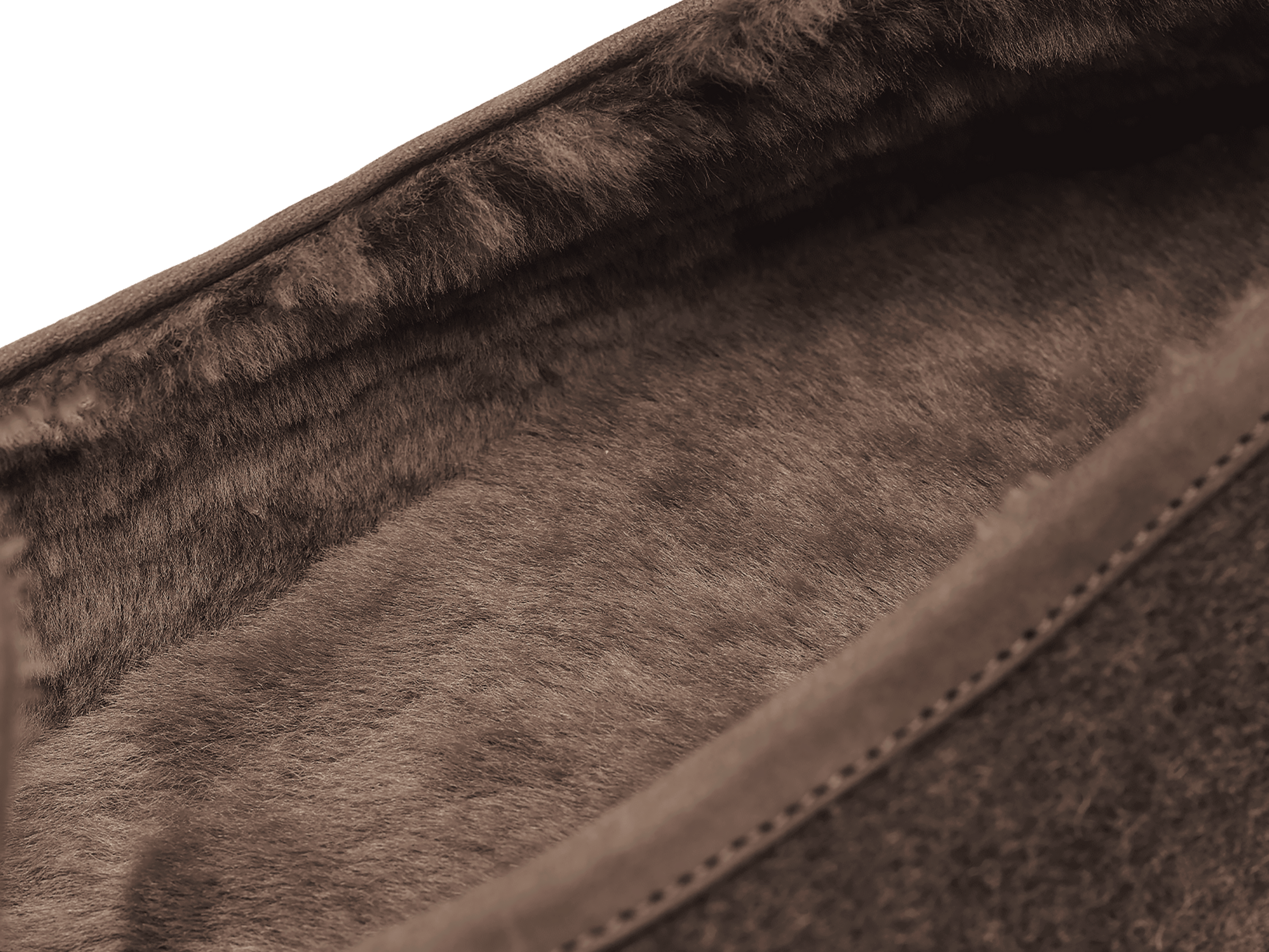 Stride Loafers in Grisaille Flannel with Shearling Lining