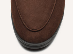 Stride Loafers in Ebony Brown Shield Nubuck