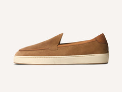 Pace Trainers in Earth Suede