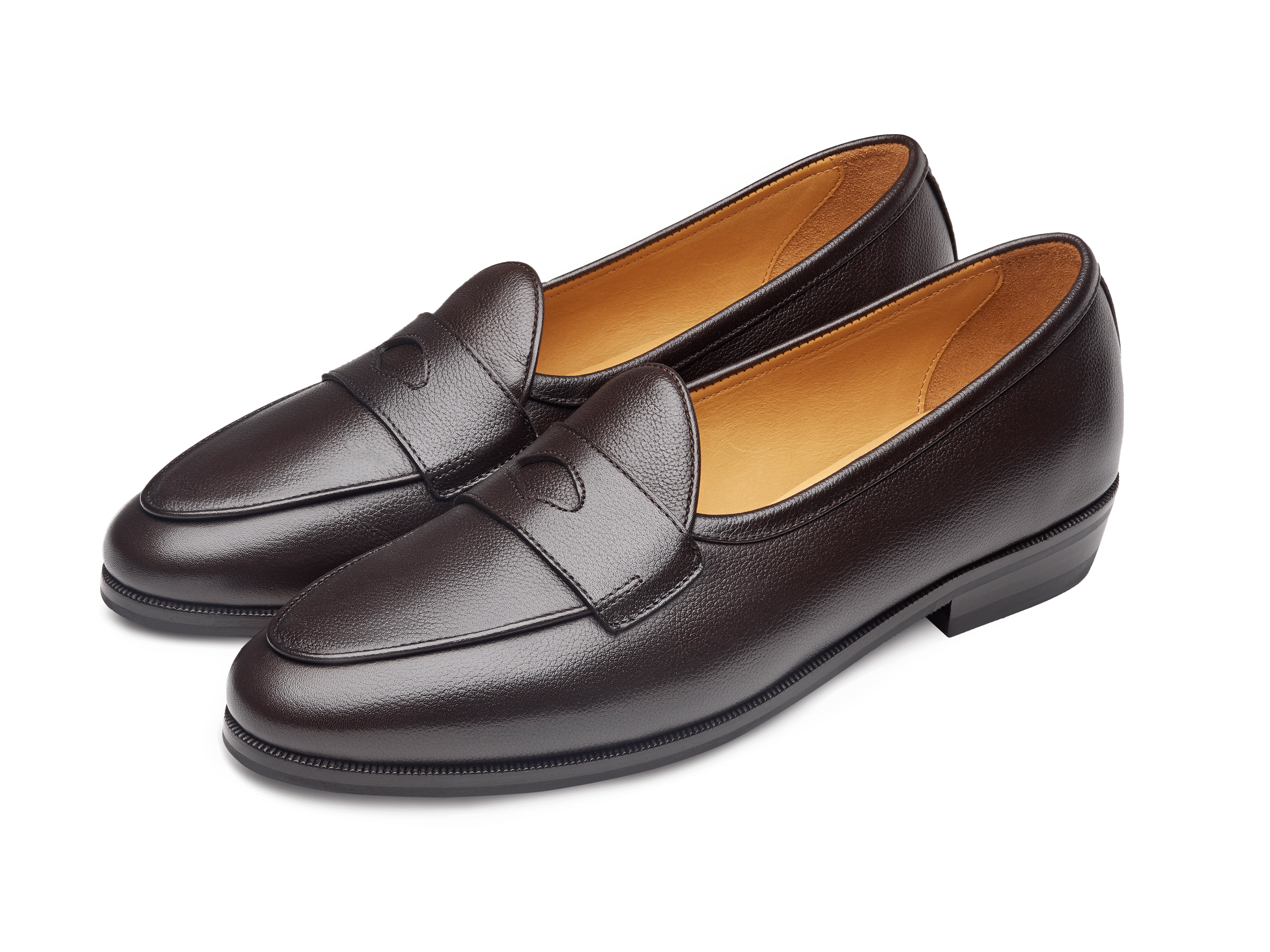 Sagan Ivy in Dark Brown Grain Calf
