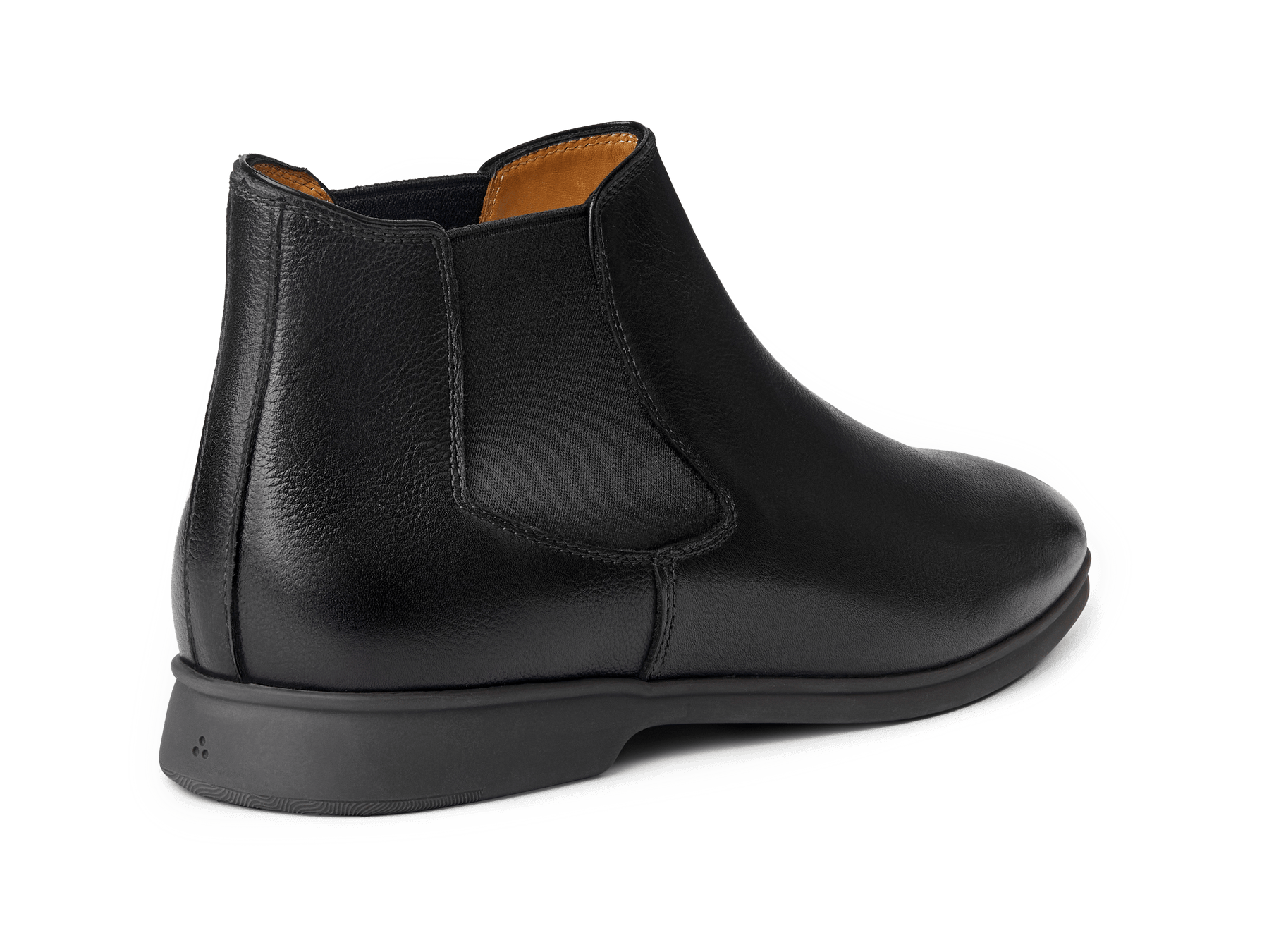 Rover Boots in Black Grain Calf