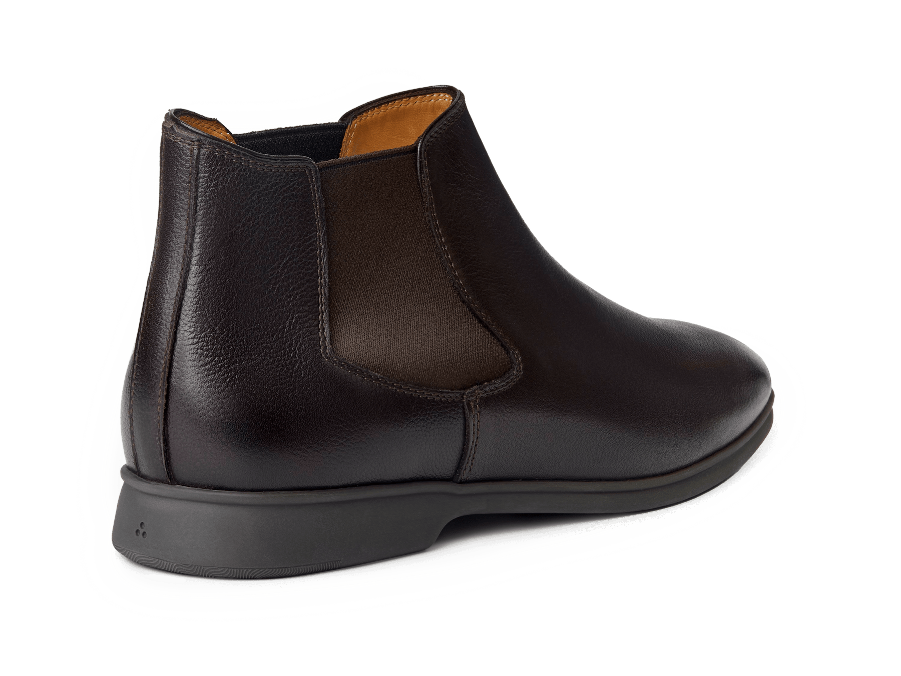 Rover Boots in Dark Brown Grain Calf