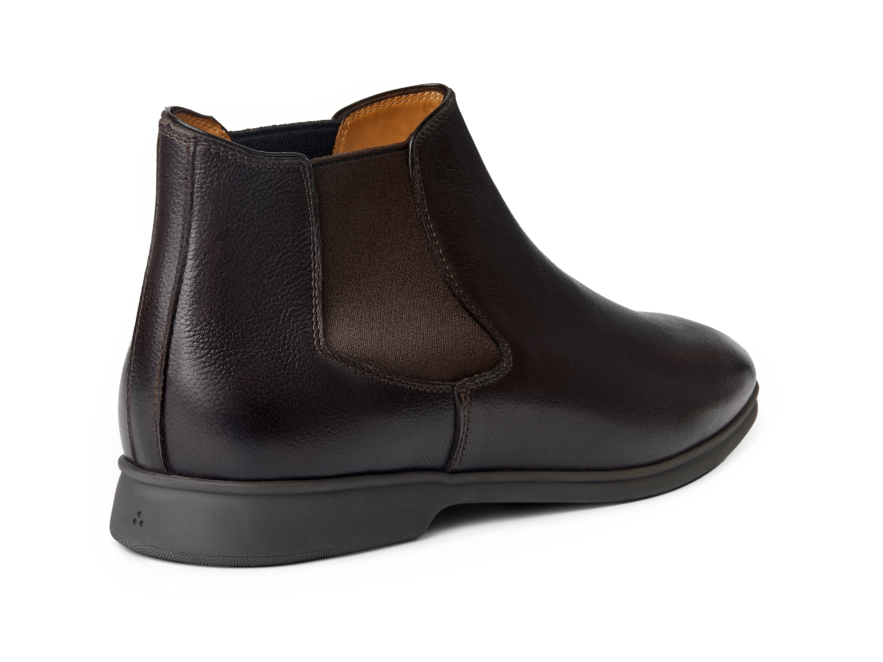 Rover Boots in Dark Brown Grain Calf