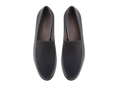Ada Loafers in Peppercorn Patent and Glove Suede