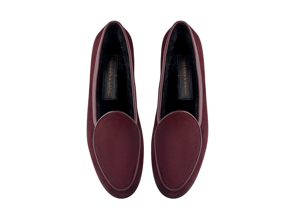 Stride Loafers in Sultan Suede with Shearling Lining
