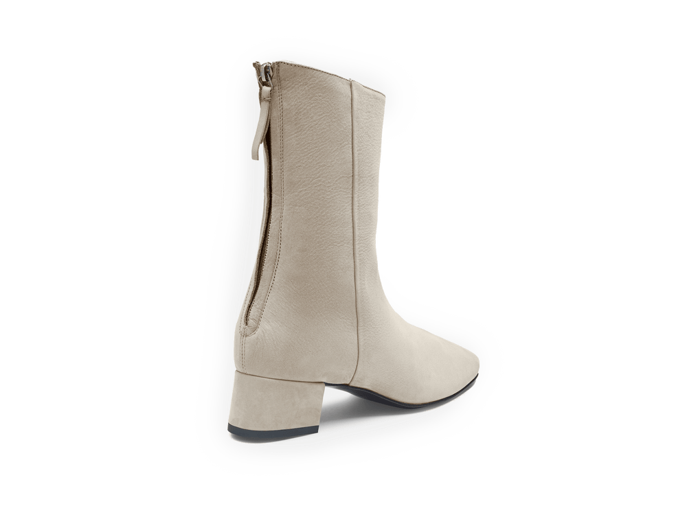 Debbie High Boots in Mink Taupe Nubuck