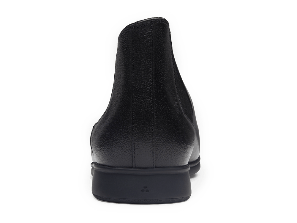 Rover Boots in Black Grain Calf