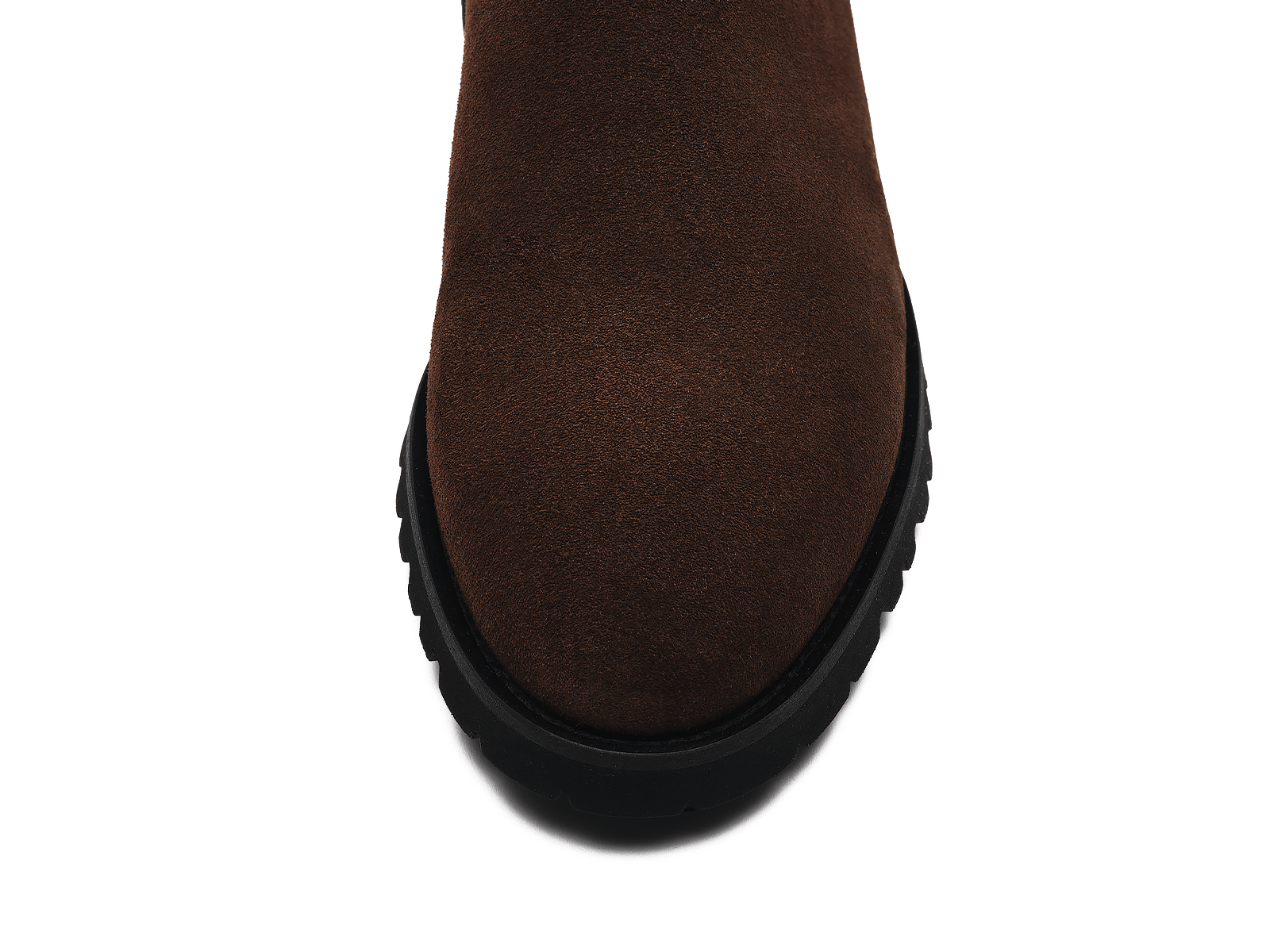 Arlington Chelsea Boots in Dark Brown Glove Suede