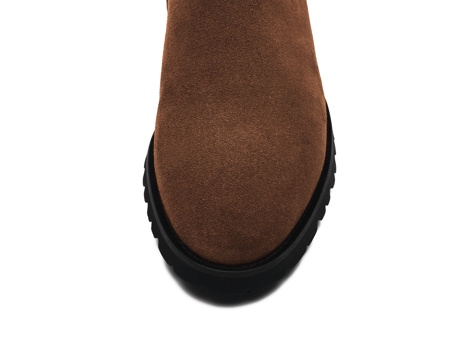 Arlington Chelsea Boots in Noisette Brown Glove Suede
