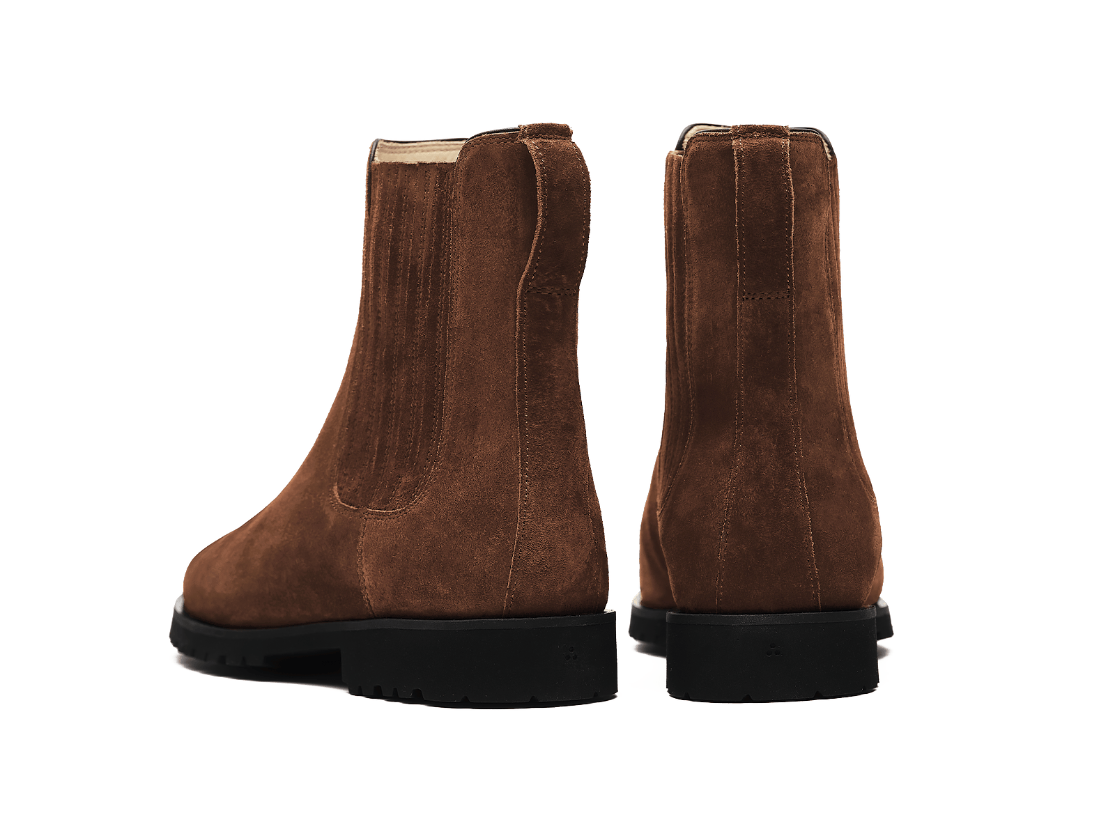 Arlington Chelsea Boots in Noisette Brown Glove Suede