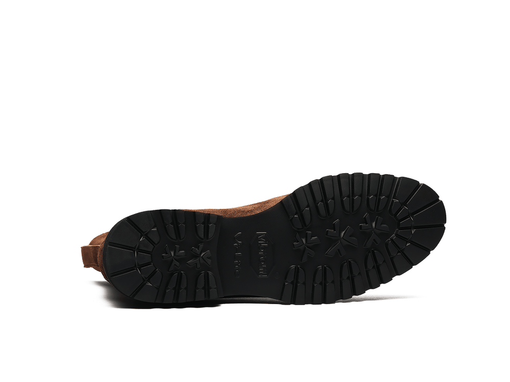 Arlington Chelsea Boots in Noisette Brown Glove Suede