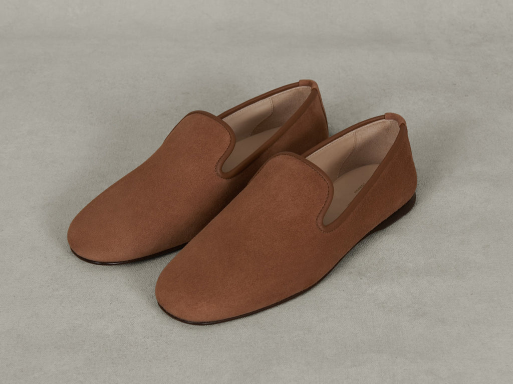 Fenice Loafers in Alezan Luxe Suede