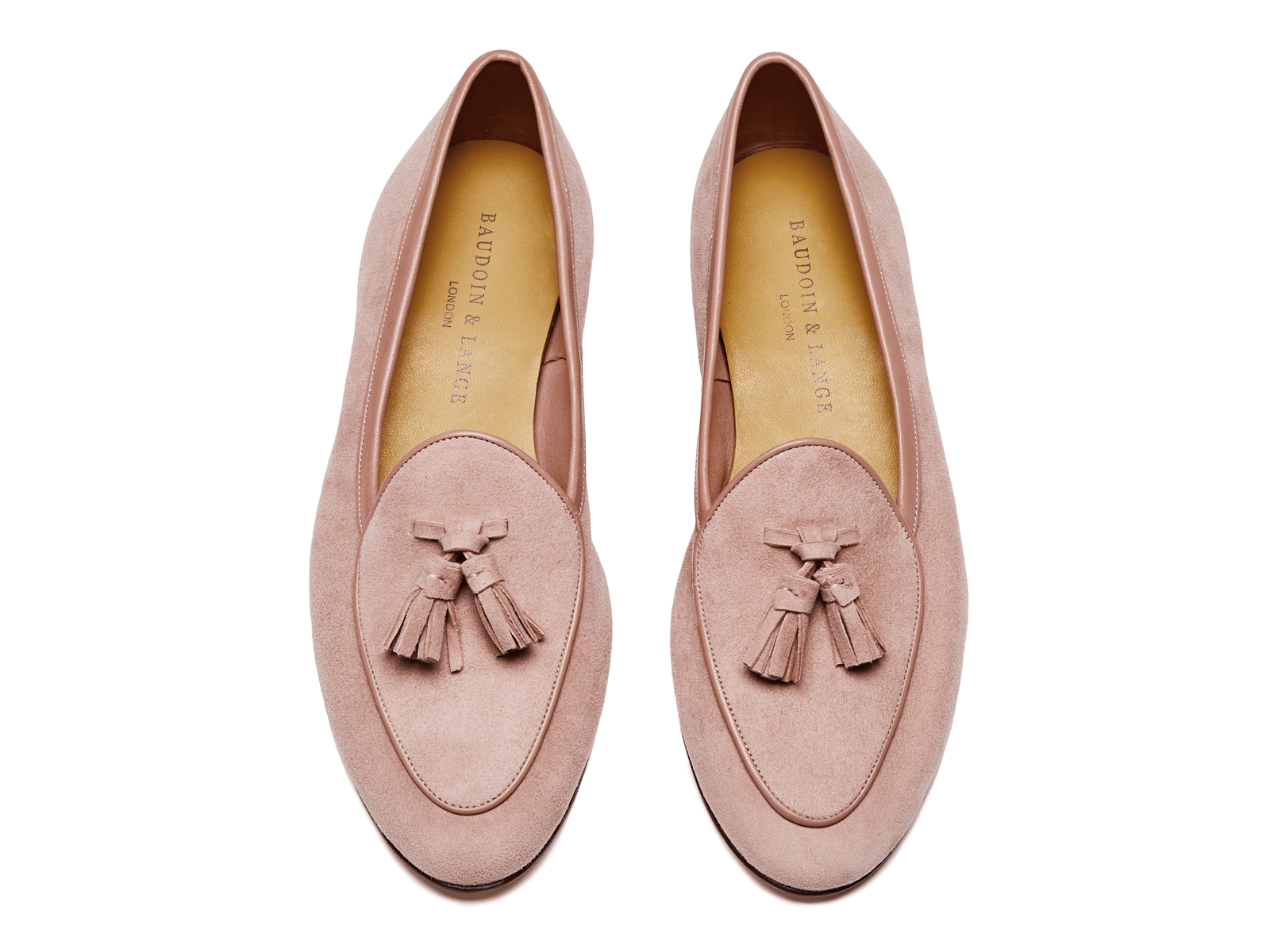 Baudoin & Lange | Women's Sagan Classic Tassels Ispahan Asteria Suede