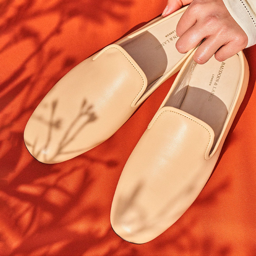 Fenice Loafers in Sable Nappa