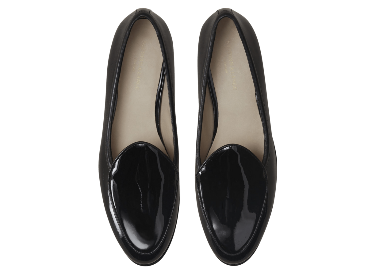 Sagan Classic Loafers in Black Patent