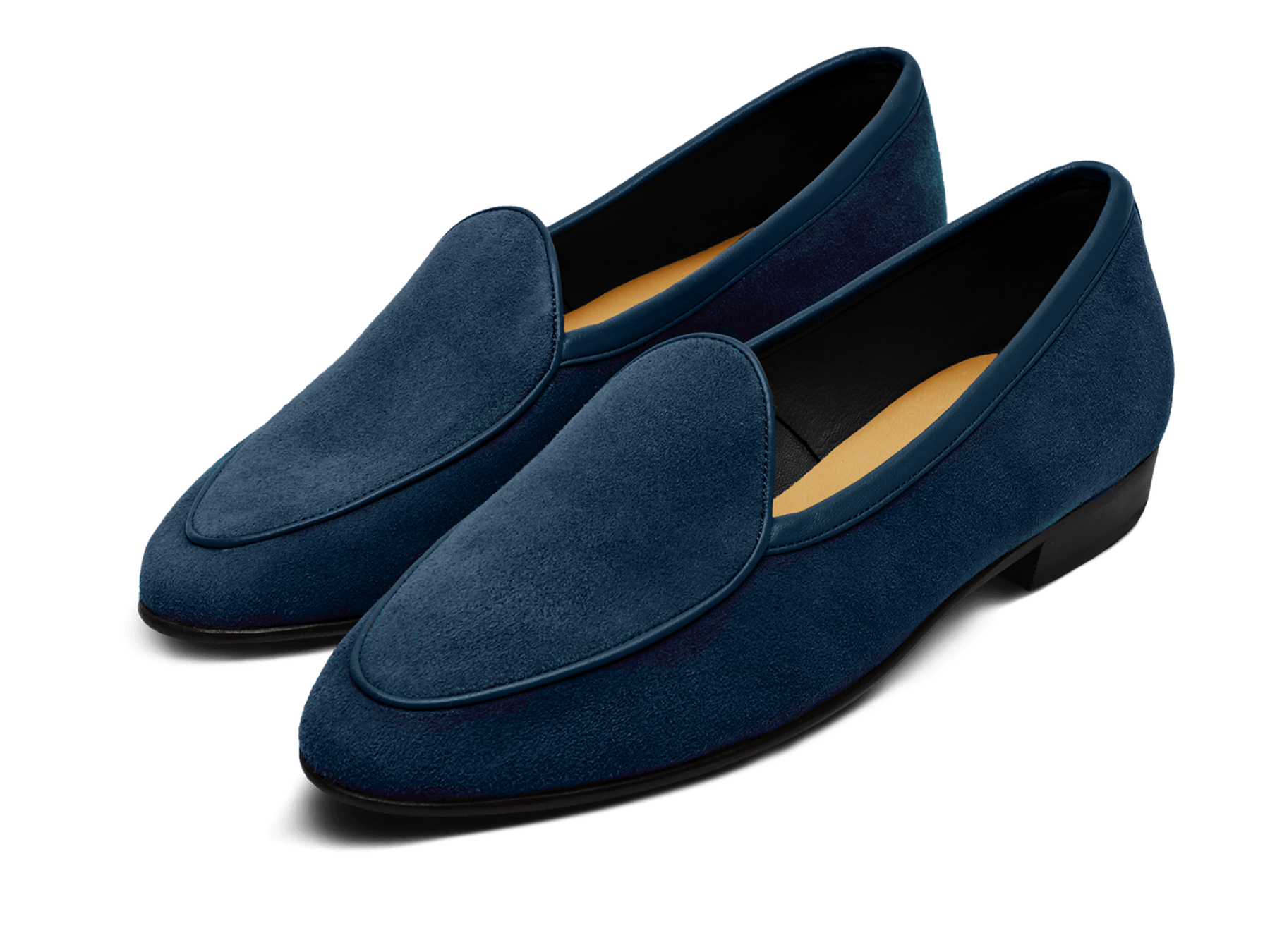 Sagan Classic Loafers in Lazuli Navy Asteria Suede