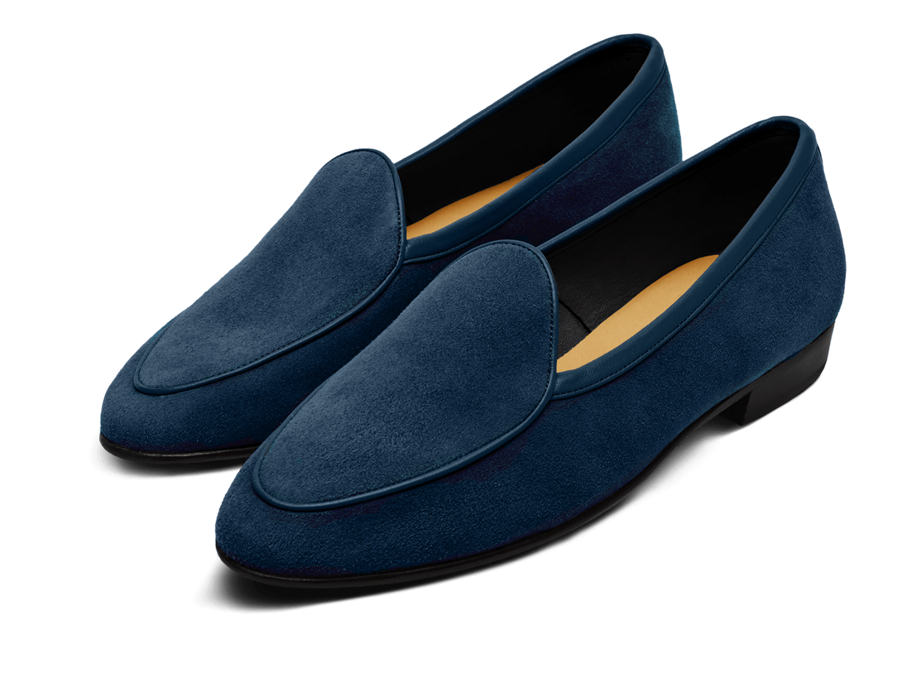 Sagan Classic Loafers in Lazuli Navy Asteria Suede