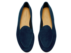 Sagan Classic Loafers in Lazuli Navy Asteria Suede