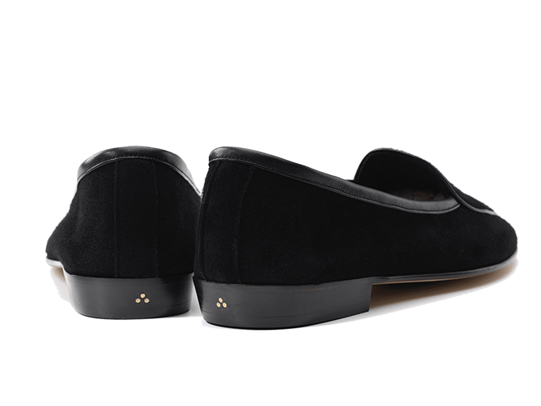 Sagan Classic Loafers in Obsidian Black Asteria Suede