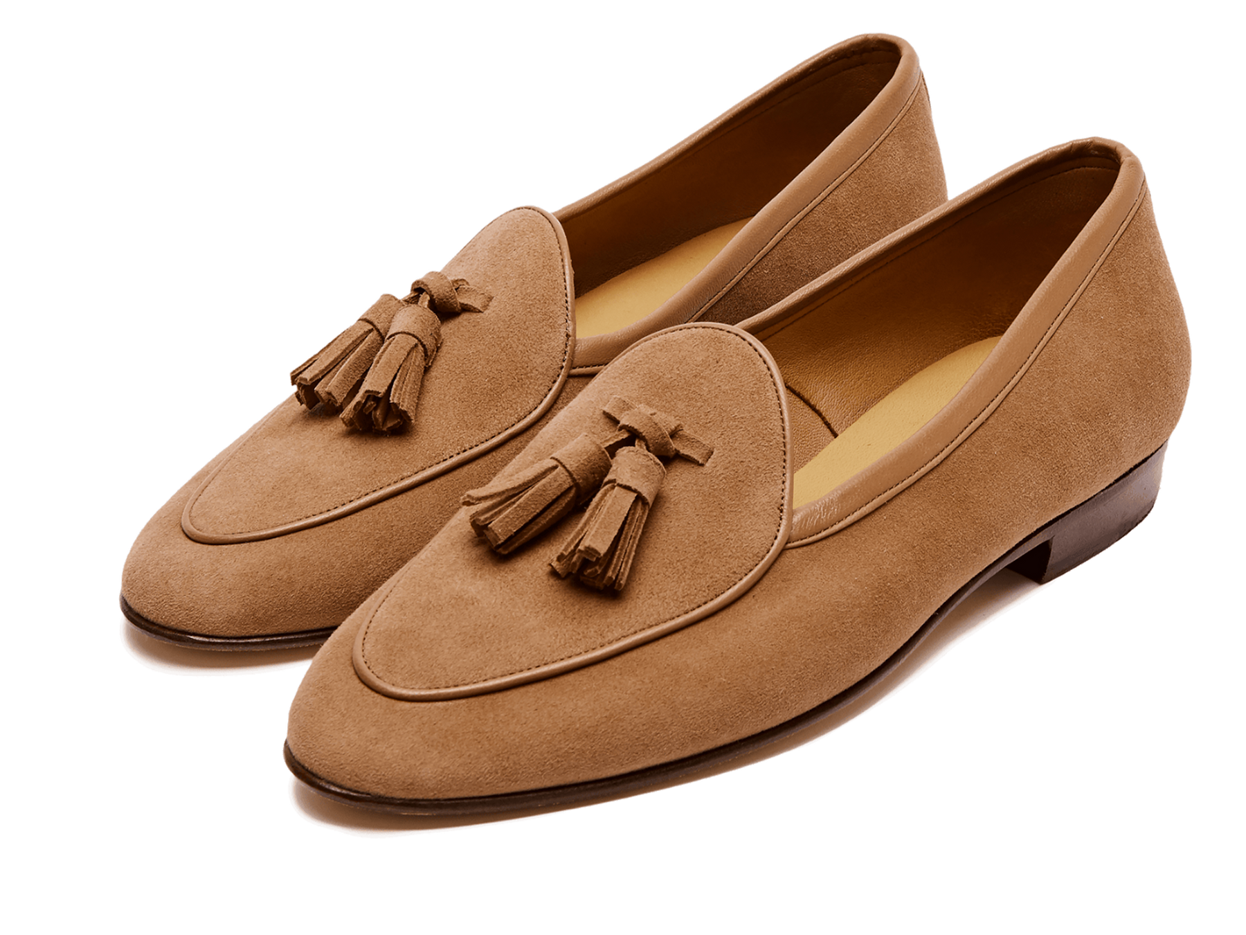 Sagan Classic Tassel Loafers in Alezan Asteria Suede