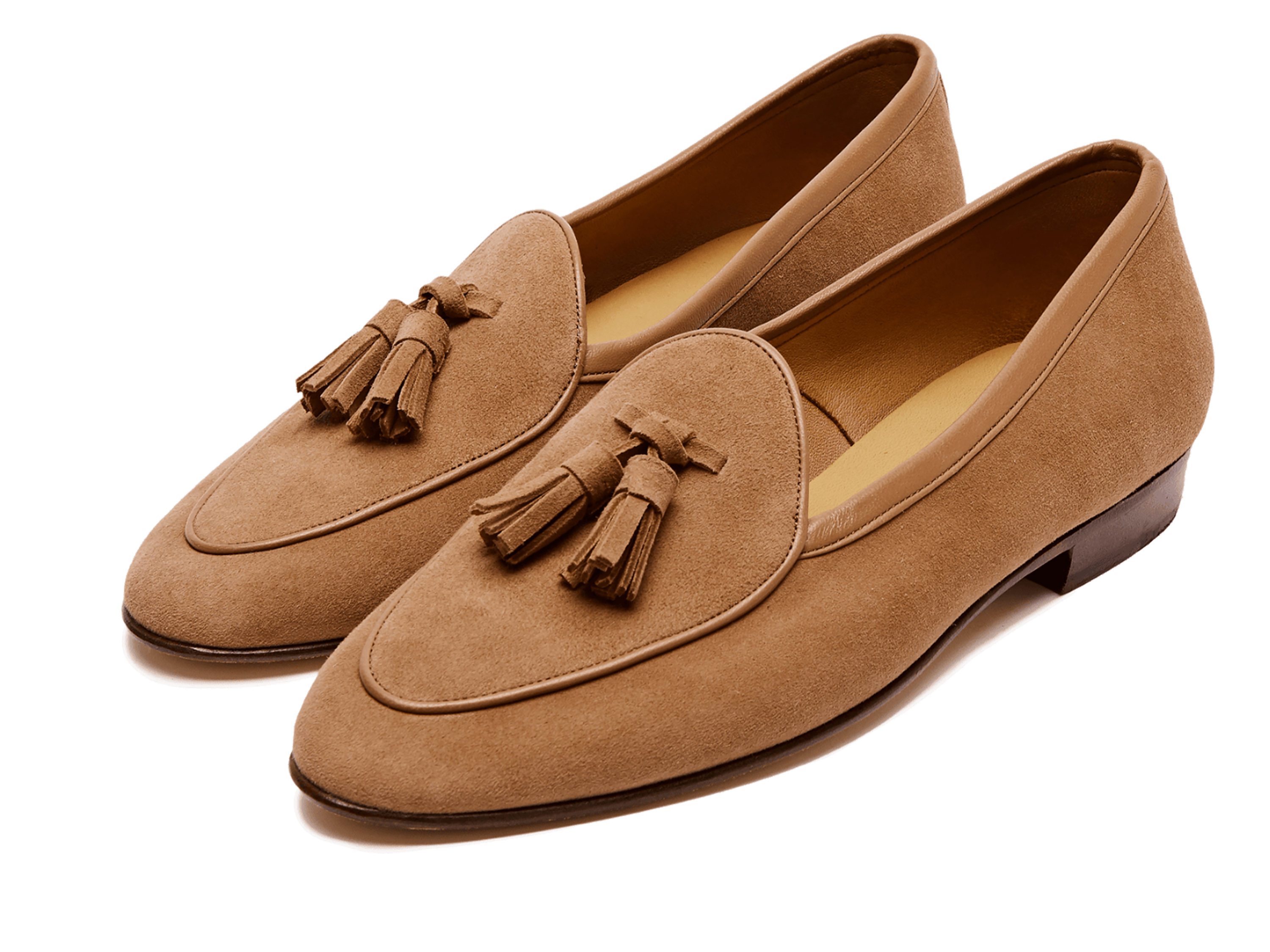Sagan Classic Tassel Loafers in Alezan Asteria Suede