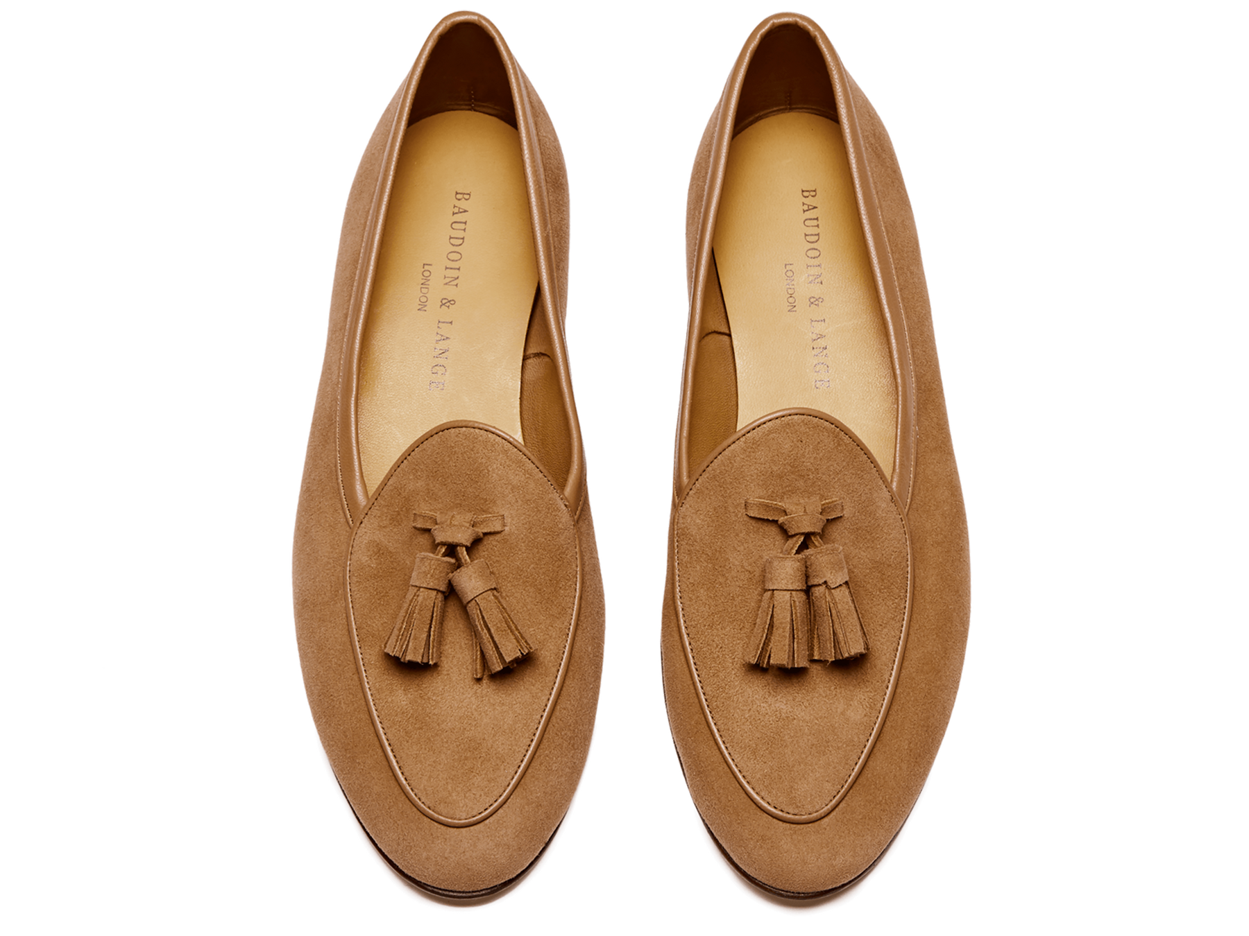 Sagan Classic Tassel Loafers in Alezan Asteria Suede