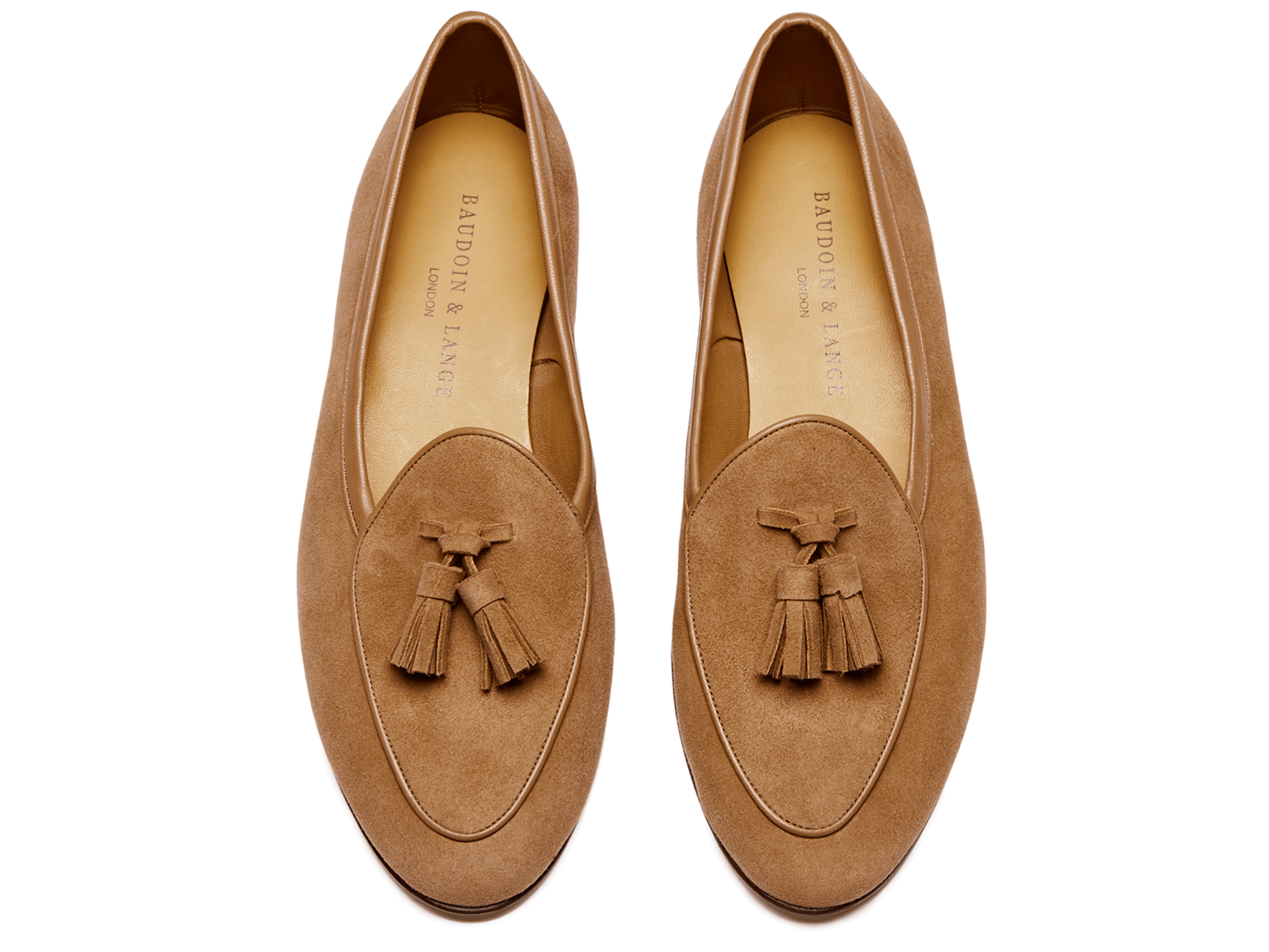 Sagan Classic Tassel Loafers in Alezan Asteria Suede