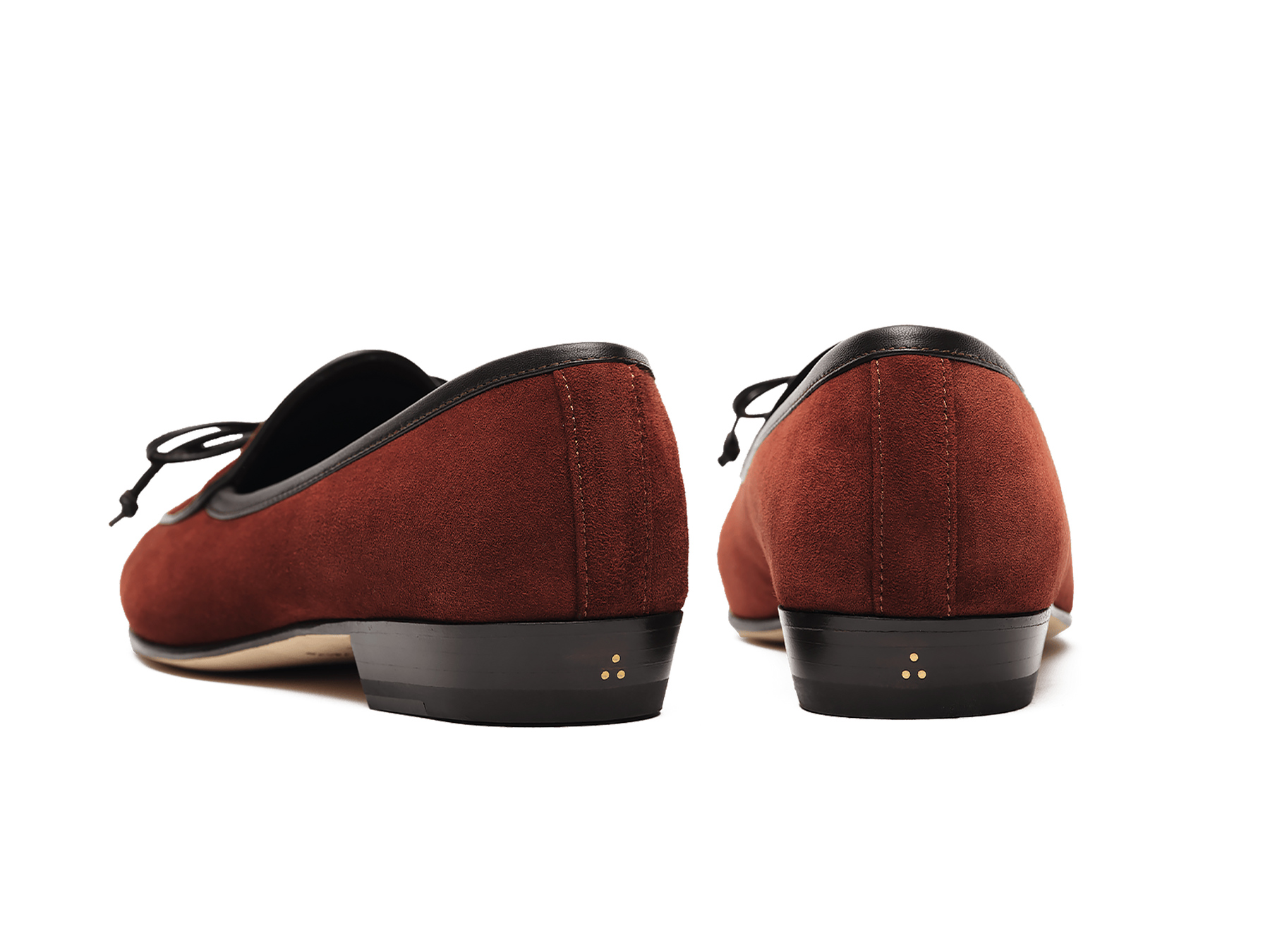 Sagan String Loafers in Macassar Brown Suede