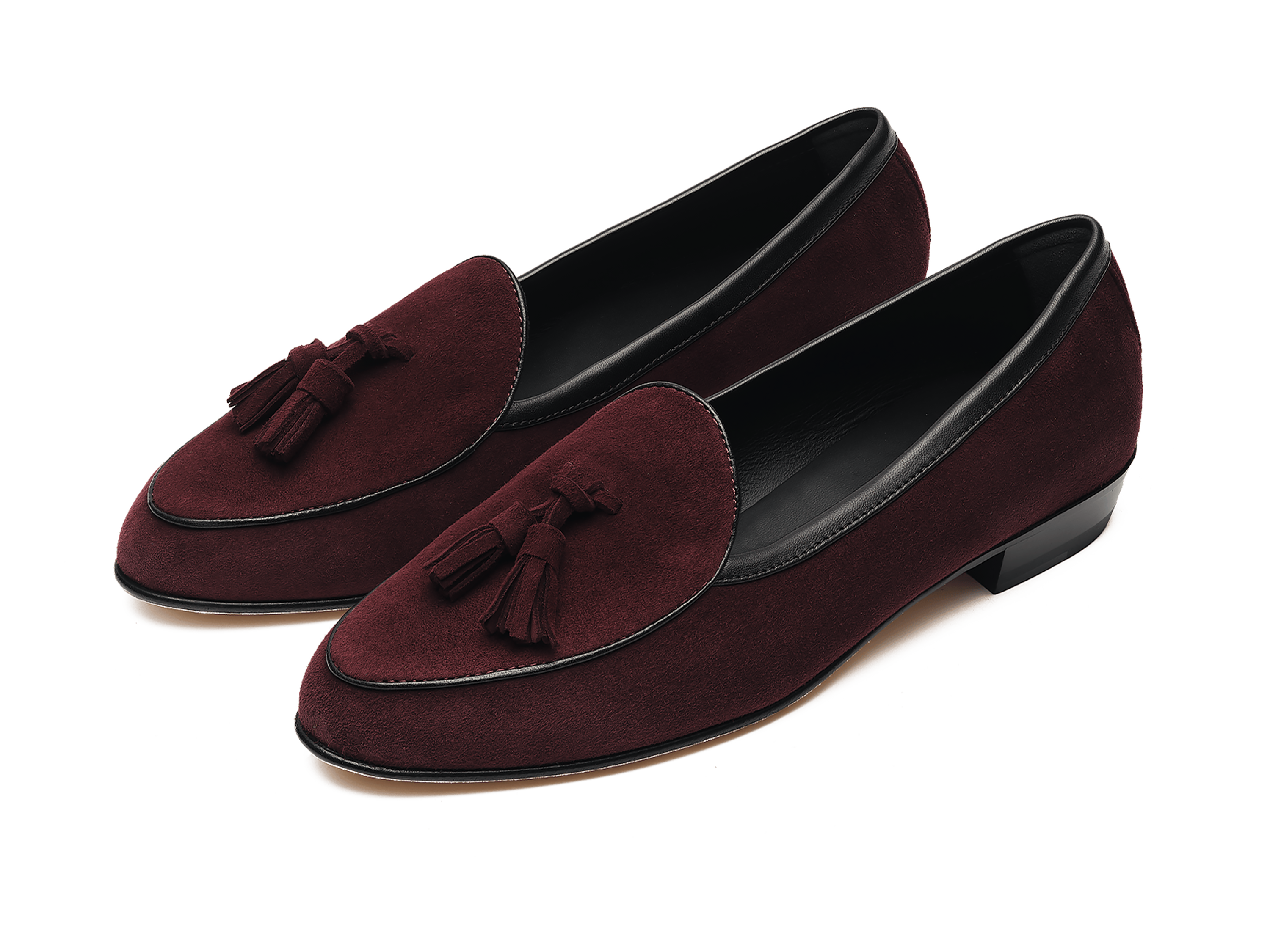 Sagan Tassel Loafers in Sultan Suede