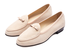 Sagan Bow in Albâtre Asteria Suede