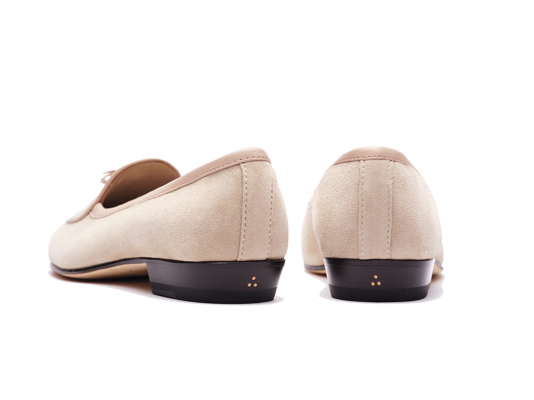 Sagan Bow in Albâtre Asteria Suede