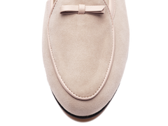 Sagan Bow in Albâtre Asteria Suede