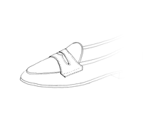 Sagan Grand Penny in Black Calf (3603726368845)
