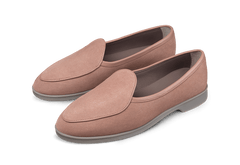 Stride Loafers in Himalaya Glove Suede Grey Sole