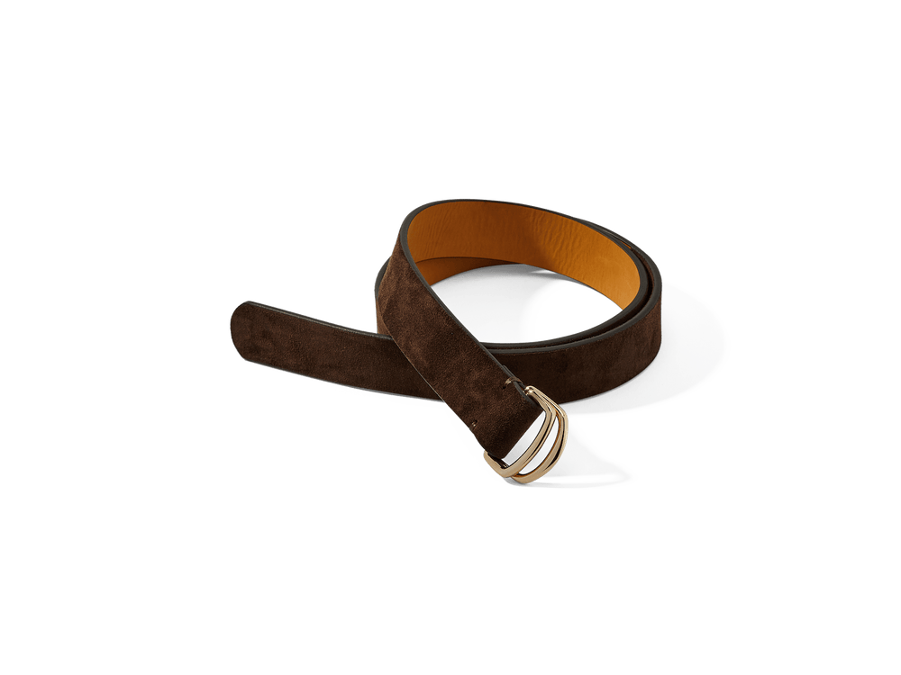 Suede D-Ring Belt