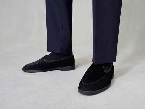 Chromo Socks in Black Cotton