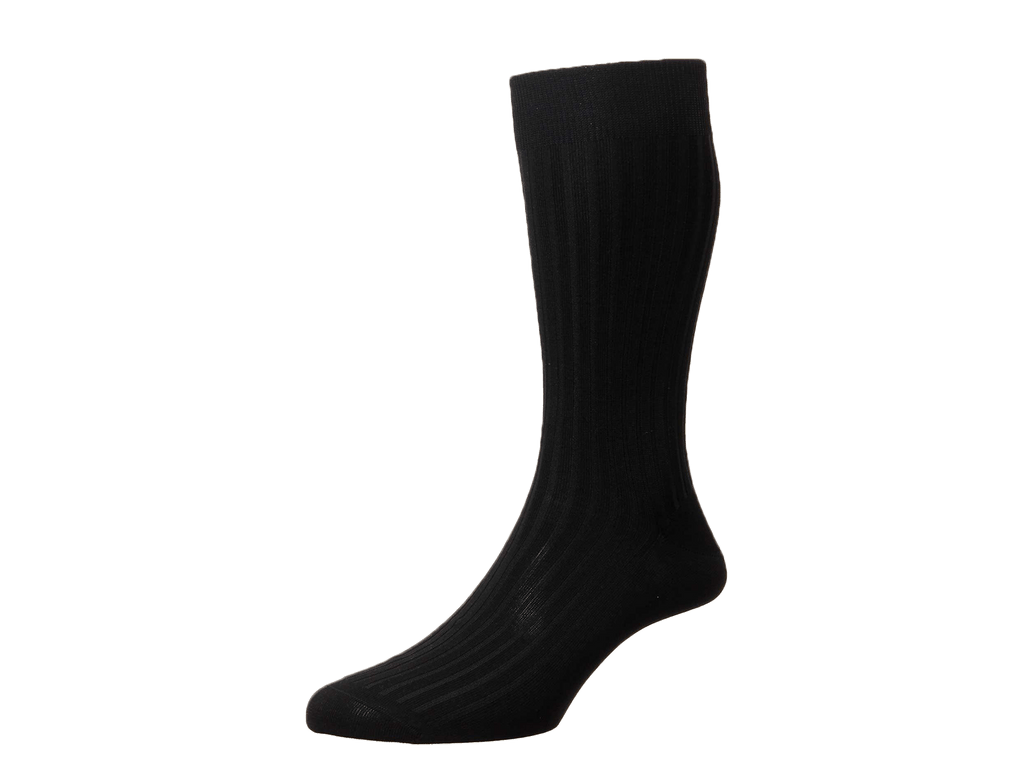 Chromo Socks in Cotton - Black | Loafer Socks | Baudoin & Lange Chromo Socks in Cotton - Black | Loafer Socks | Baudoin & Lange