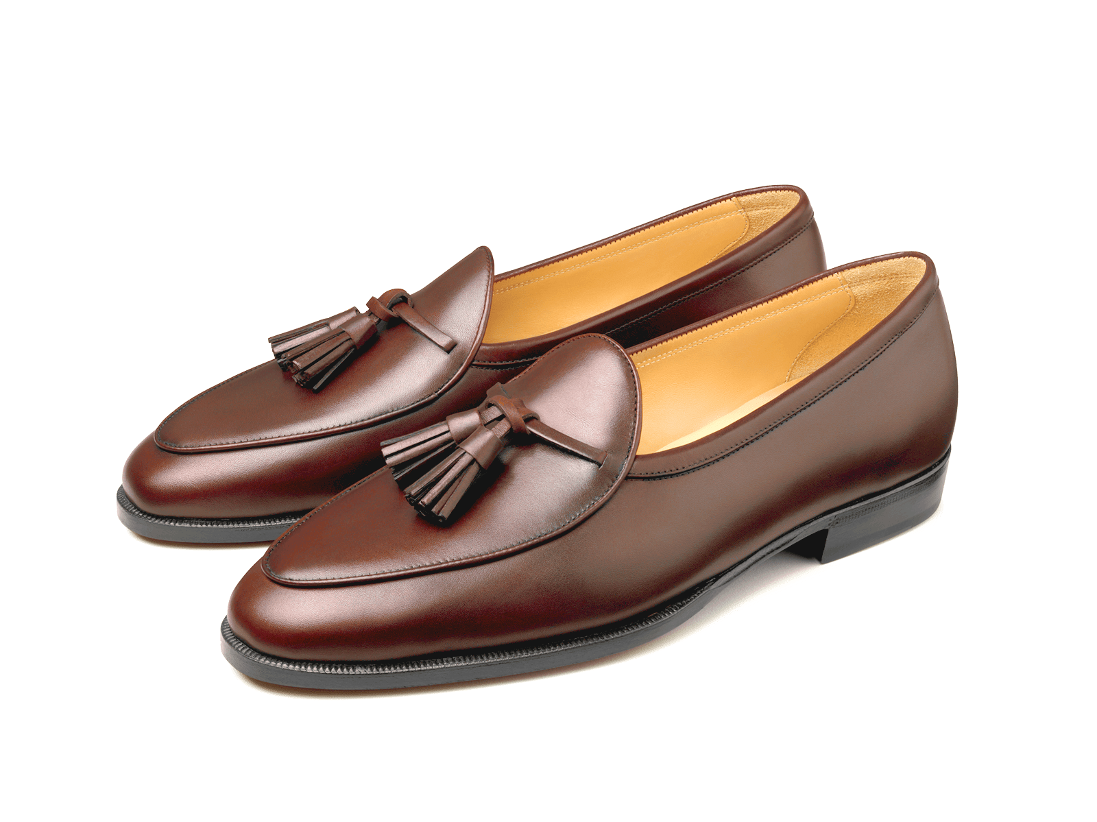 Grand Conti Tassel Loafers in Tawny Noble Calf