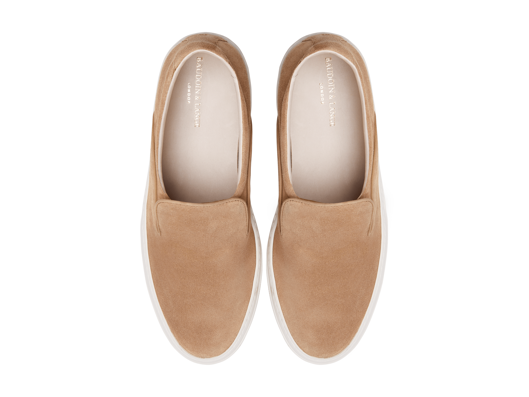 Beat Trainer in Alezan Clair Glove Suede