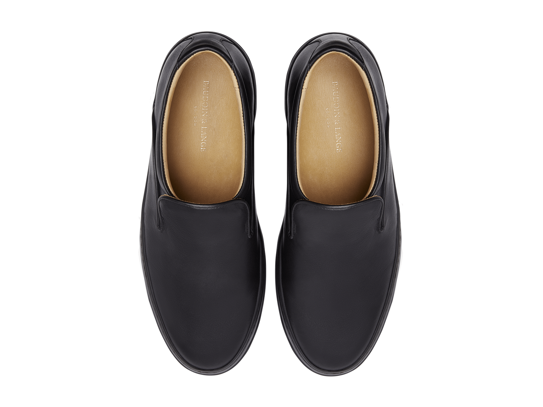 Beat Trainer in Black Calf