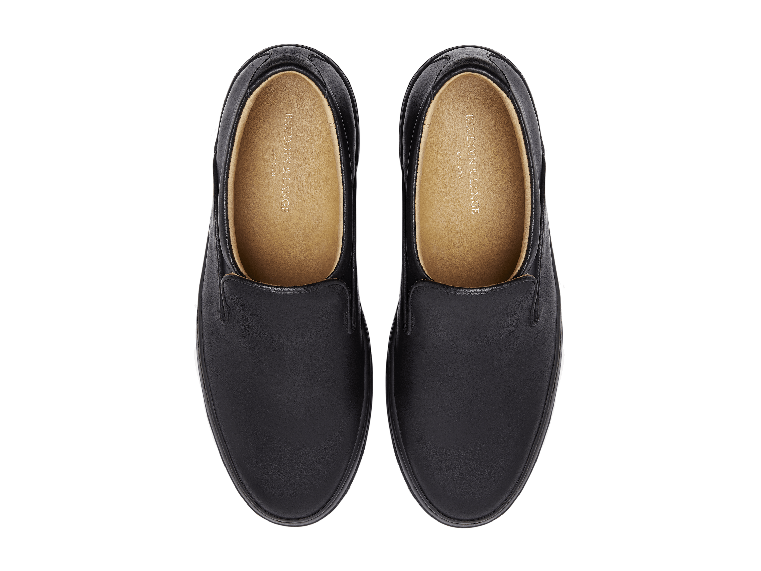 Beat Trainer in Black Calf