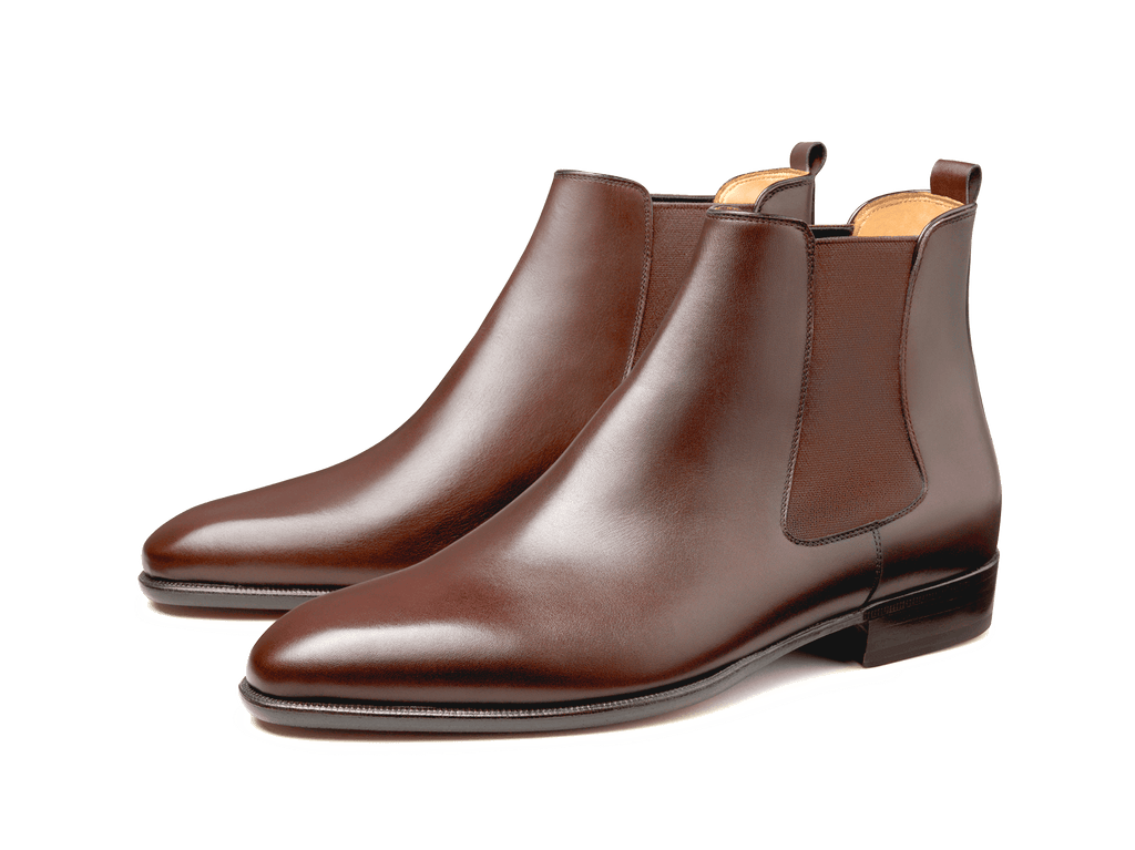 Hicks Chelsea Boot in Tawny Noble Calf