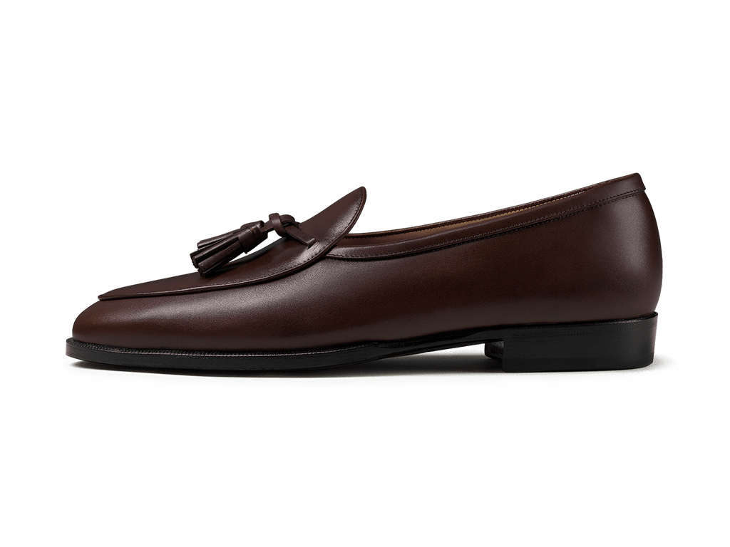 Grand Conti Tassel Loafers in Oxblood Noble Calf